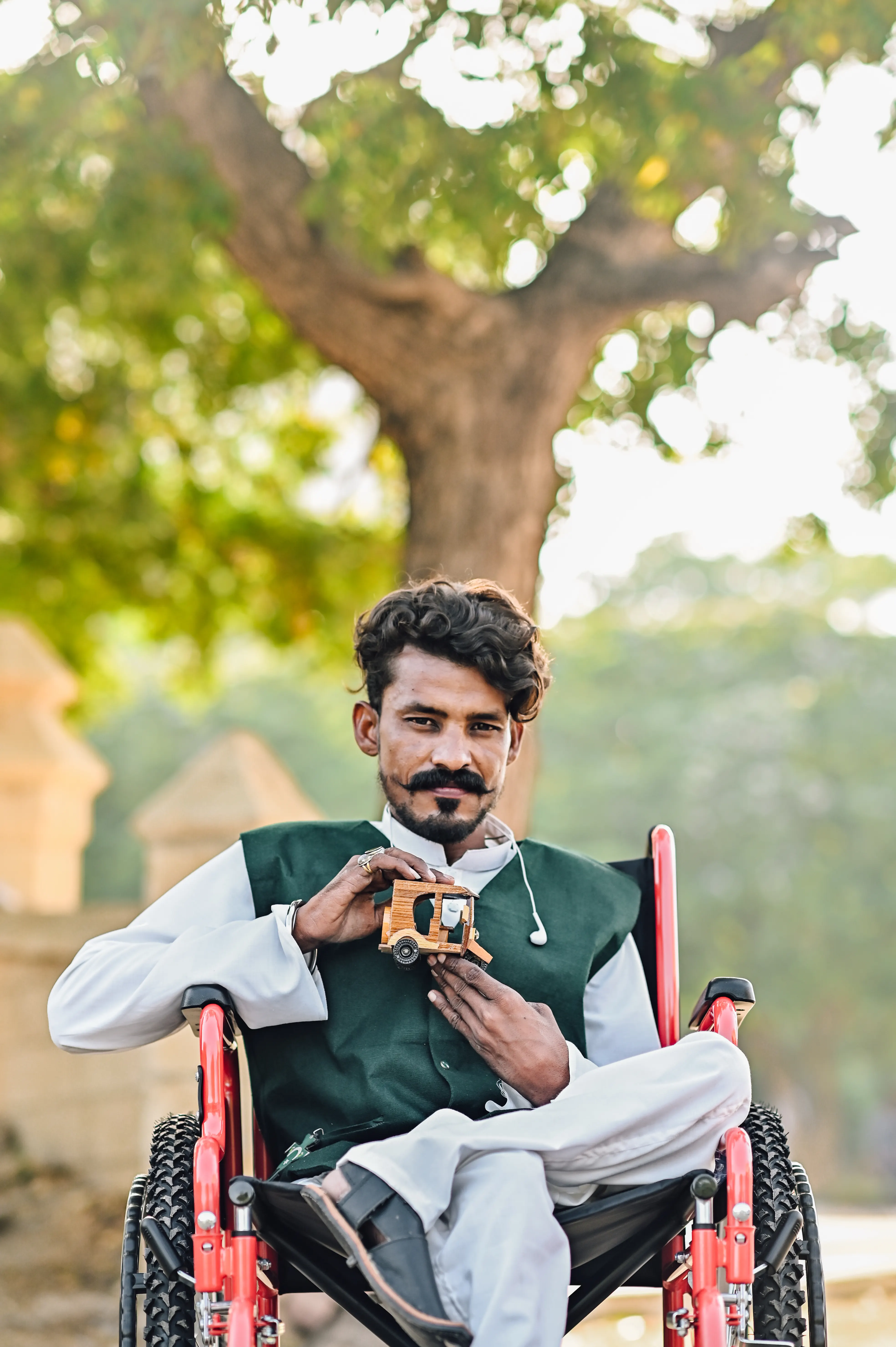 A Khudmukhtari livelihood initiative participant